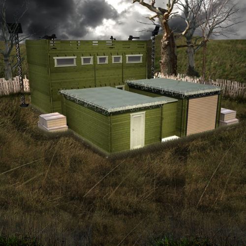 Zombie Fortification Cabin